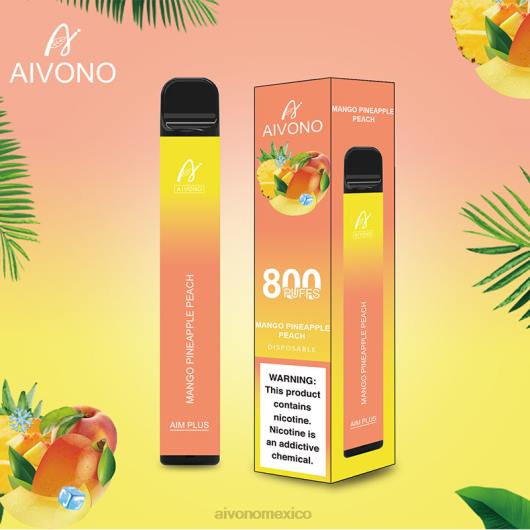 mango piña durazno